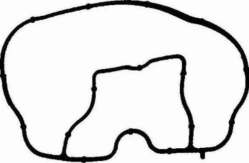 Glaser X88316-01 - Прокладка, впускной коллектор abcparts.ee