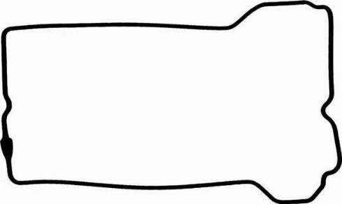 Glaser X83380-01 - Прокладка, крышка головки цилиндра abcparts.ee