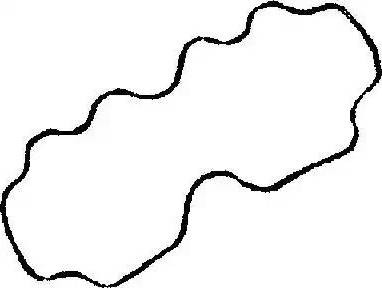 Glaser X83267-01 - Прокладка, крышка головки цилиндра abcparts.ee