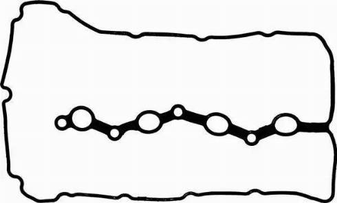 Glaser X71066-01 - Прокладка, крышка головки цилиндра abcparts.ee