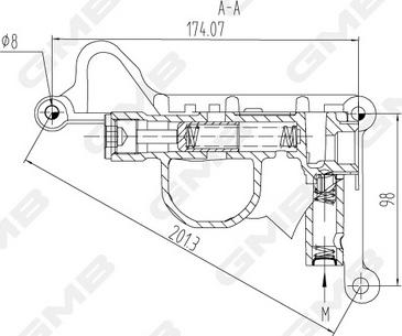 GMB GOAS-45A - Масляный насос abcparts.ee