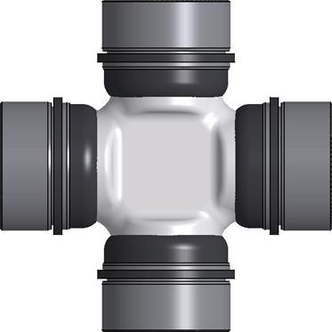 GMB GUMZ-3 - Шарнир, продольный вал abcparts.ee