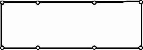 Goetze 50-030734-00 - Прокладка, крышка головки цилиндра abcparts.ee