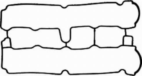 Goetze 50-029087-00 - Прокладка, крышка головки цилиндра abcparts.ee