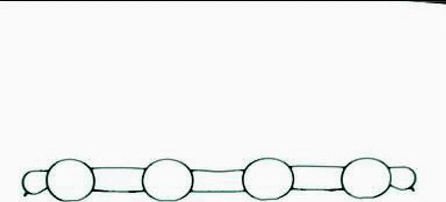 Goetze 50-029305-00 - Прокладка, впускной коллектор abcparts.ee