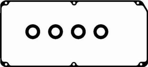 Goetze 24-30468-00/0 - Комплект прокладок, крышка головки цилиндра abcparts.ee