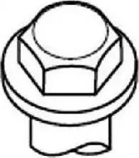 Goetze 22-01310B - Комплект болтов головки цилиндра abcparts.ee