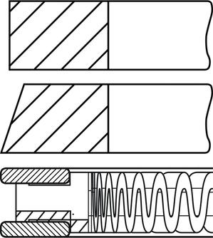 Goetze Engine 08-437700-00 - Kolvirõngakomplekt abcparts.ee