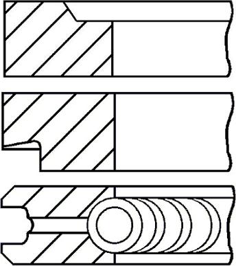 Goetze Engine 08-206800-00 - Kolvirõngakomplekt abcparts.ee