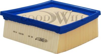 GoodWill AG 491 - Воздушный фильтр двигателя abcparts.ee