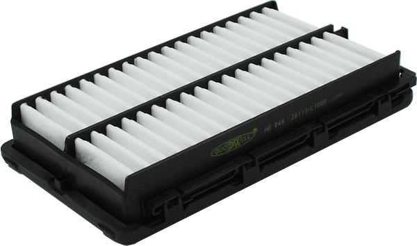 GoodWill AG 849 - Воздушный фильтр двигателя abcparts.ee