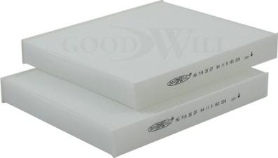 GoodWill AG 718 2K CF - Фильтр воздуха в салоне abcparts.ee