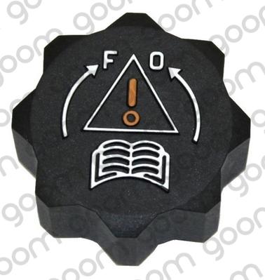 GOOM RC-0024 - Крышка, резервуар охлаждающей жидкости abcparts.ee