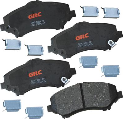 GRC GCD1327 - Тормозные колодки, дисковые, комплект abcparts.ee