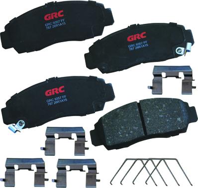 GRC GCD787 - Тормозные колодки, дисковые, комплект abcparts.ee