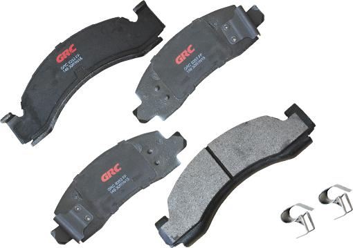 GRC GMD149 - Тормозные колодки, дисковые, комплект abcparts.ee