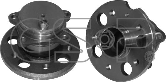 GSP 9400446 - Комплект подшипника, ступицы колеса abcparts.ee