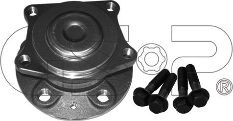 GSP 9400109K - Ступица колеса, поворотный кулак abcparts.ee