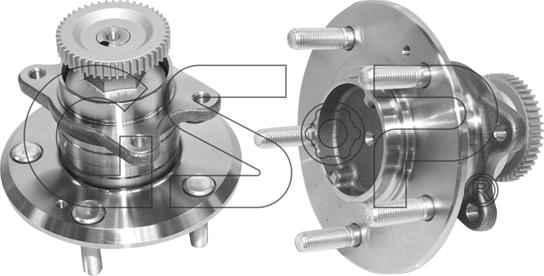 GSP 9400231 - Комплект подшипника, ступицы колеса abcparts.ee
