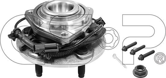 GSP 9329004A - Комплект подшипника, ступицы колеса abcparts.ee