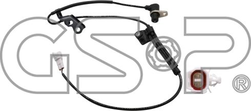 GSP 9A0509 - ABS датчик, частота вращения колеса abcparts.ee