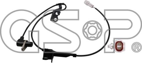 GSP 9A0508 - ABS датчик, частота вращения колеса abcparts.ee
