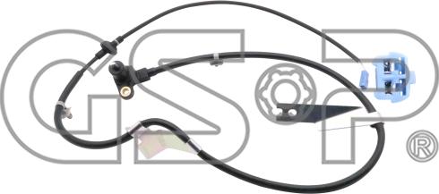 GSP 9A0570 - ABS датчик, частота вращения колеса abcparts.ee