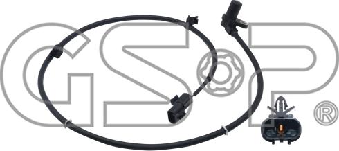 GSP 9A1238 - ABS датчик, частота вращения колеса abcparts.ee