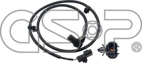 GSP 9A1237 - ABS датчик, частота вращения колеса abcparts.ee