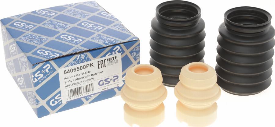 GSP 5406500PK - Пылезащитный комплект, амортизатор abcparts.ee