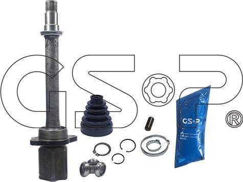 GSP 659128 - Комплект ШРУСа, приводной вал, шарнир abcparts.ee