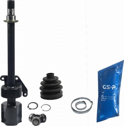 GSP 638002 - Комплект ШРУСа, приводной вал, шарнир abcparts.ee
