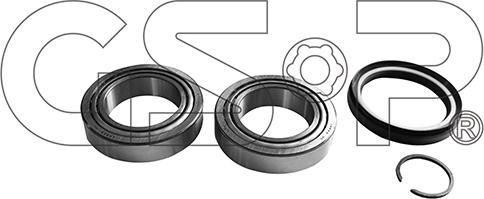 GSP GK1915A - Комплект подшипника, ступицы колеса abcparts.ee