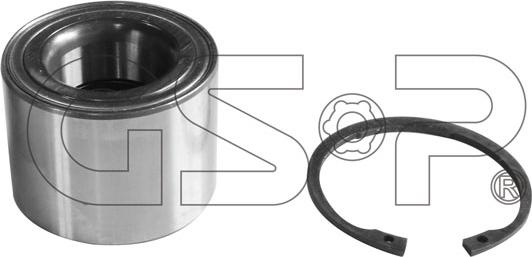 GSP GK3662 - Комплект подшипника, ступицы колеса abcparts.ee
