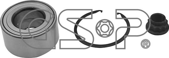 GSP GKX0056 - Комплект подшипника, ступицы колеса abcparts.ee