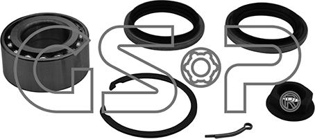 GSP GKX0008 - Комплект подшипника, ступицы колеса abcparts.ee