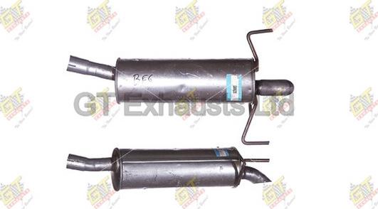 GT Exhausts GGM620 - Глушитель выхлопных газов, конечный abcparts.ee