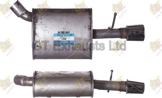 GT Exhausts GJR321 - Глушитель выхлопных газов, конечный abcparts.ee