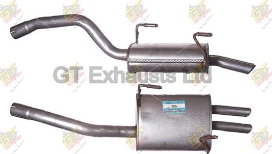 GT Exhausts GPG718 - Глушитель выхлопных газов, конечный abcparts.ee