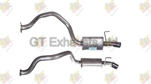 GT Exhausts GSY019 - Глушитель выхлопных газов, конечный abcparts.ee