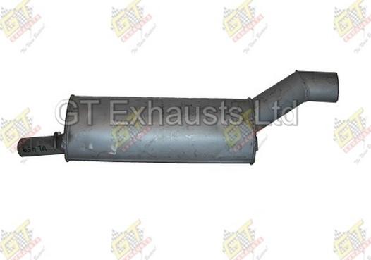 GT Exhausts GVL459 - Глушитель выхлопных газов, конечный abcparts.ee