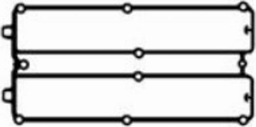 Guarnitauto 112573-8000 - Прокладка, крышка головки цилиндра abcparts.ee