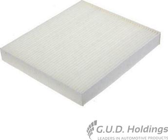 GUD AC57 - Фильтр воздуха в салоне abcparts.ee