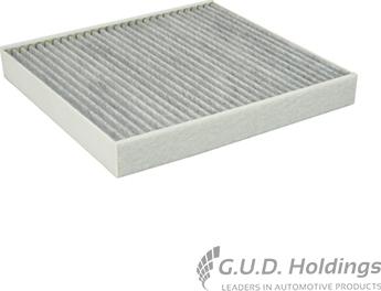 GUD AC 129 - Фильтр воздуха в салоне abcparts.ee