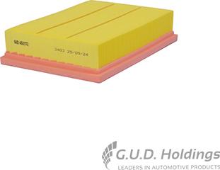 GUD AG1972 - Воздушный фильтр двигателя abcparts.ee