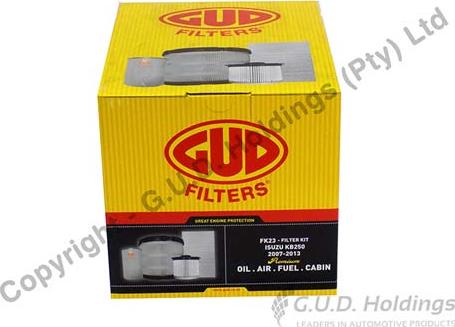 GUD FK23 - Комплект фильтра abcparts.ee