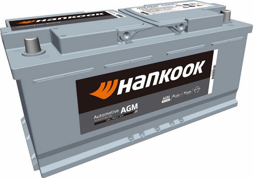 Hankook AGM 60520 - Стартерная аккумуляторная батарея, АКБ abcparts.ee