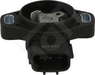Hart 551 227 - Датчик положения дроссельной заслонки abcparts.ee