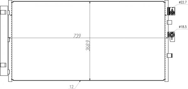 Hart 645 301 - Конденсатор кондиционера abcparts.ee