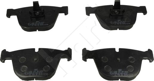 Hart 223 157 - Тормозные колодки, дисковые, комплект abcparts.ee